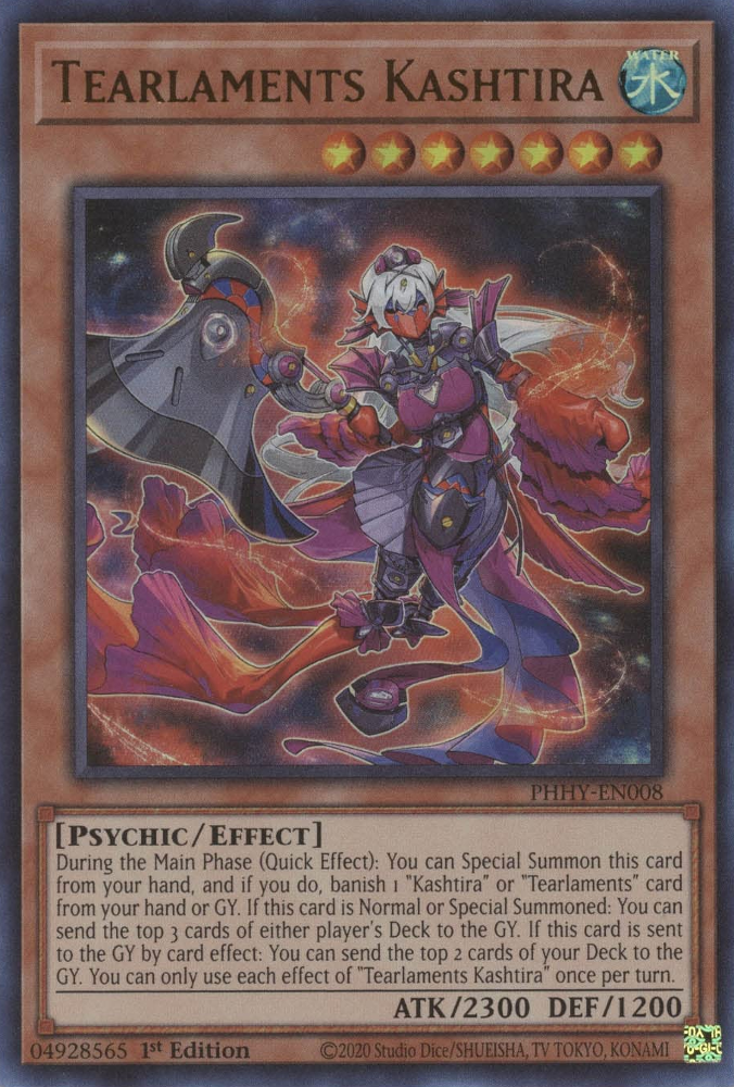 yugioh tearlaments cards Tearlaments Kashtira [PHHY-EN008] Ultra Rare