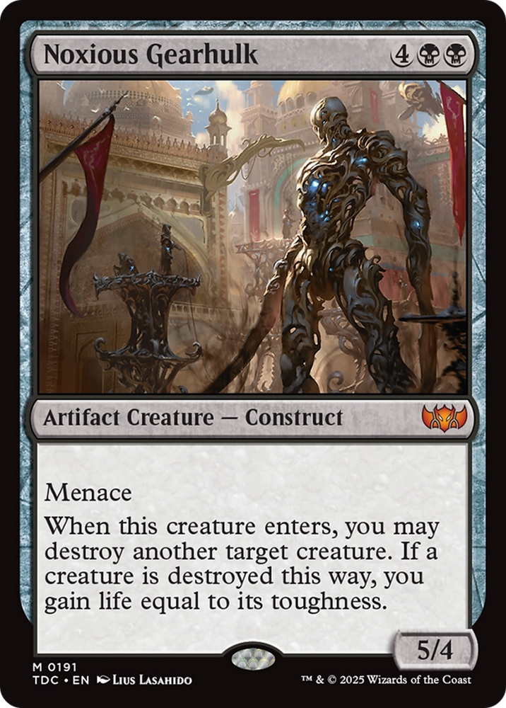 Noxious Gearhulk [Tarkir: Dragonstorm Commander]