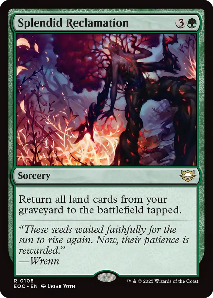 Splendid Reclamation [Edge of Eternities Commander]