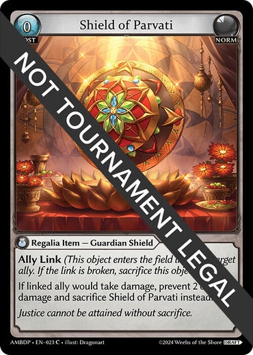 Shield of Parvati (023) [Mortal Ambition Draft Pack]