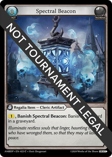 Spectral Beacon (025) [Mortal Ambition Draft Pack]
