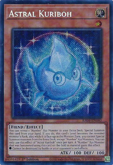Astral Kuriboh [RA04-EN040] Secret Rare