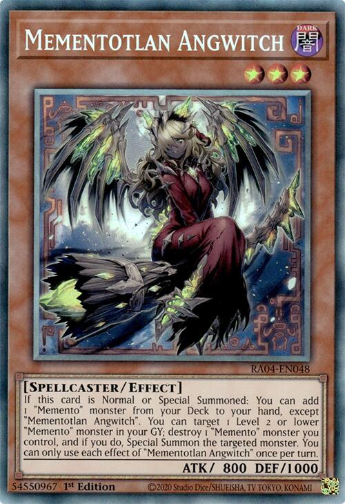 Mementotlan Angwitch [RA04-EN048] Prismatic Collector's Rare