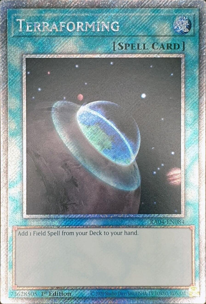 Terraforming [RA04-EN084] Platinum Secret Rare