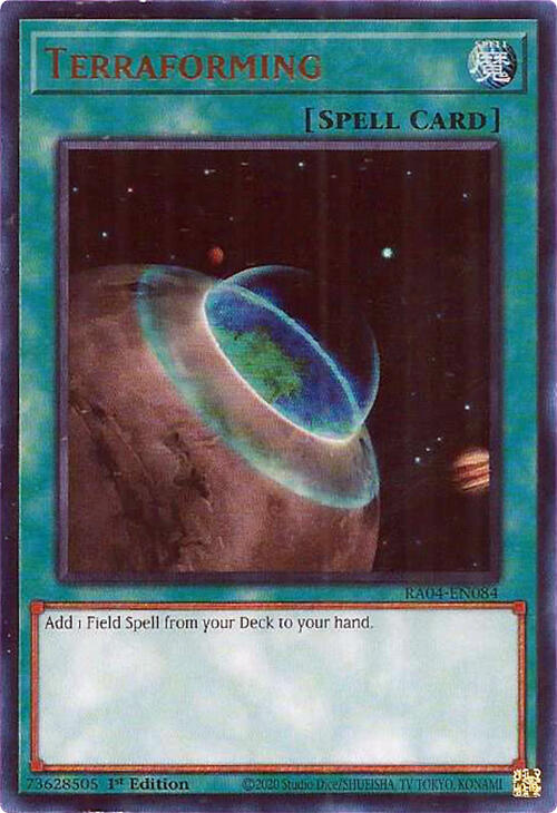 Terraforming [RA04-EN084] Ultra Rare