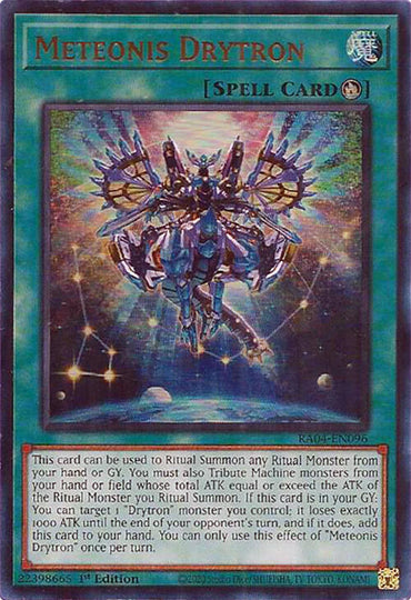 Meteonis Drytron [RA04-EN096] Ultra Rare