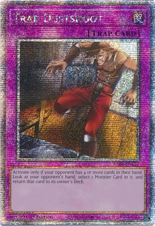 Trap Dustshoot [RA04-EN121] Quarter Century Secret Rare