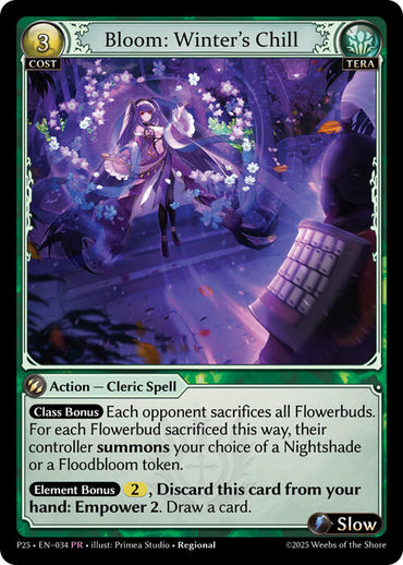 Bloom: Winter's Chill (034) [Promotional Cards]