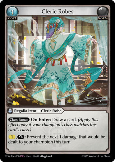 Cleric Robes (038) [Promotional Cards]
