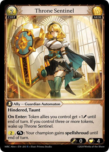 Throne Sentinel (203) [Mercurial Heart Alter Edition]
