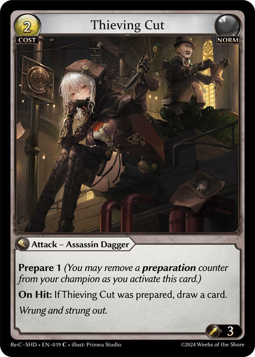 Thieving Cut (019) [Tristan Re:Collection, Shadowdancer Lite]