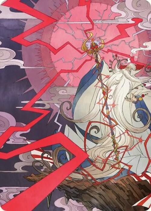 Summon: Esper Ramuh Art Card [FINAL FANTASY Art Series]