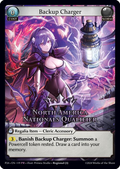 Backup Charger (North America Nationals Qualifier) (119) [Promotional Cards]