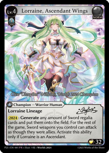 Lorraine, Ascendant Wings (001) [Supporter Pack 3]