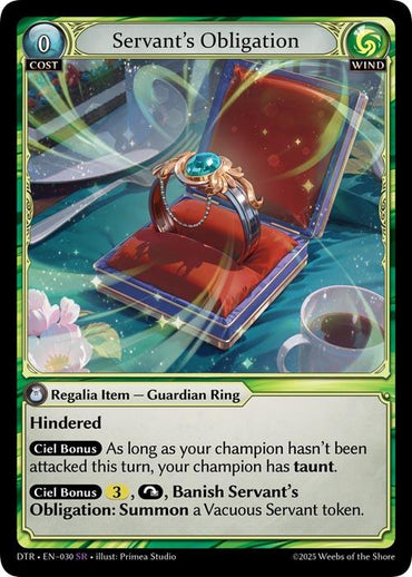 Servant's Obligation (030) [Distorted Reflections]