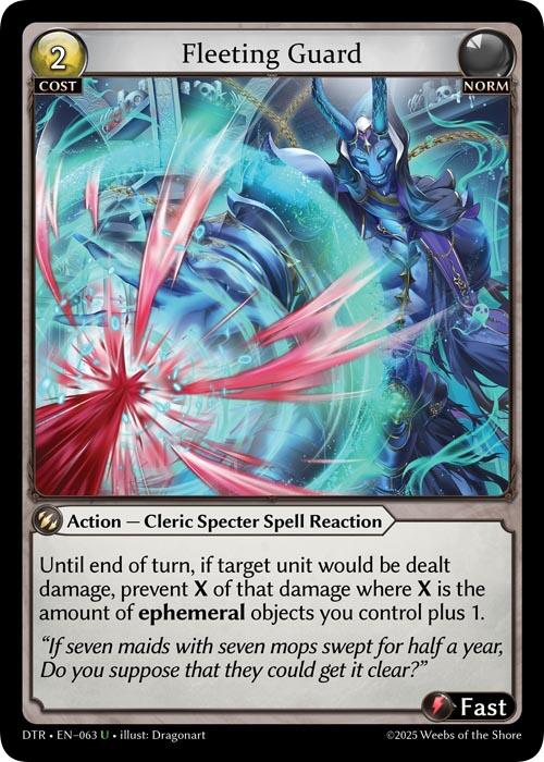 Fleeting Guard (063) [Distorted Reflections]