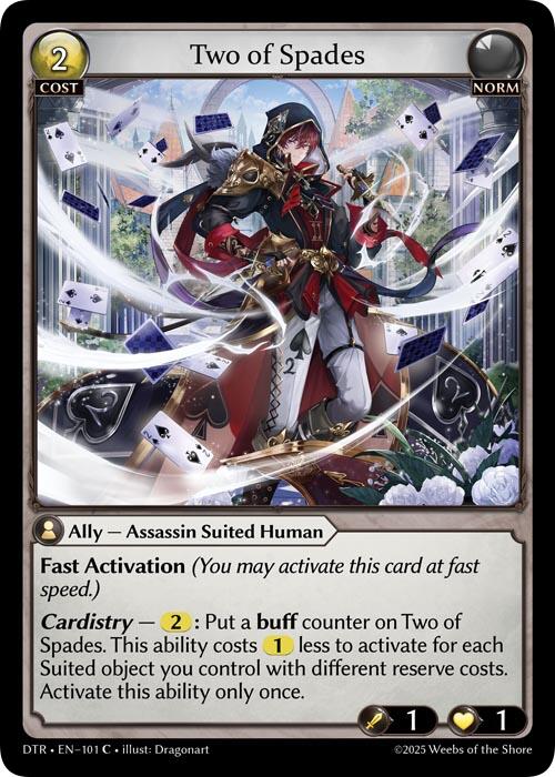 Two of Spades (101) [Distorted Reflections]