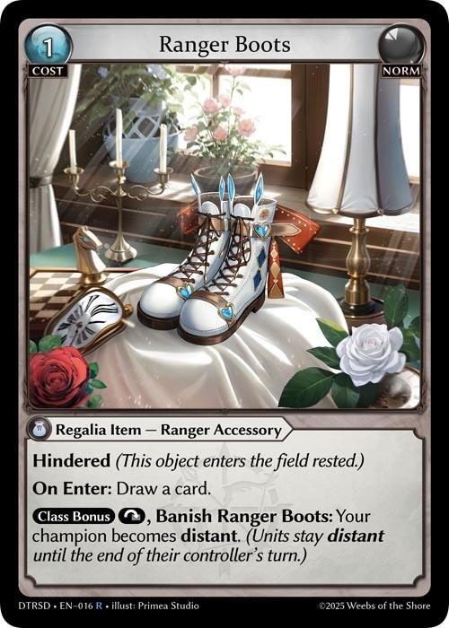 Ranger Boots (16) [Distorted Reflections Starter Decks]