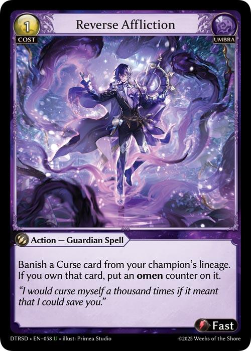 Reverse Affliction (58) [Distorted Reflections Starter Decks]