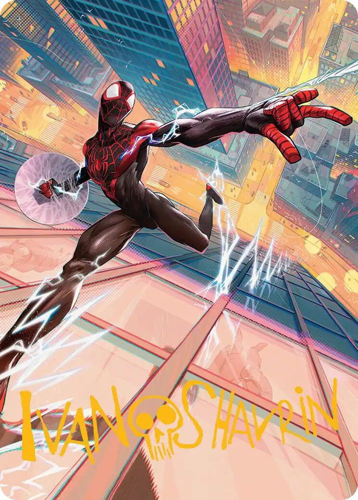 Ultimate Spider-Man Art Card (Gold-Stamped Signature) [Marvel's Spider-Man Art Series]