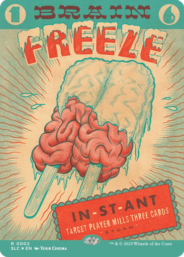 Brain Freeze (Halo Foil) [Secret Lair Countdown Kit]