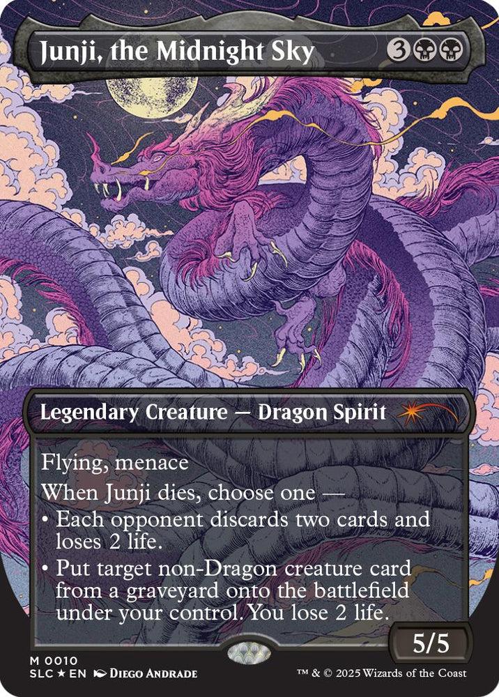Junji, the Midnight Sky (Halo Foil) [Secret Lair Countdown Kit]