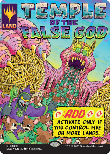 Temple of the False God (Halo Foil) [Secret Lair Countdown Kit]