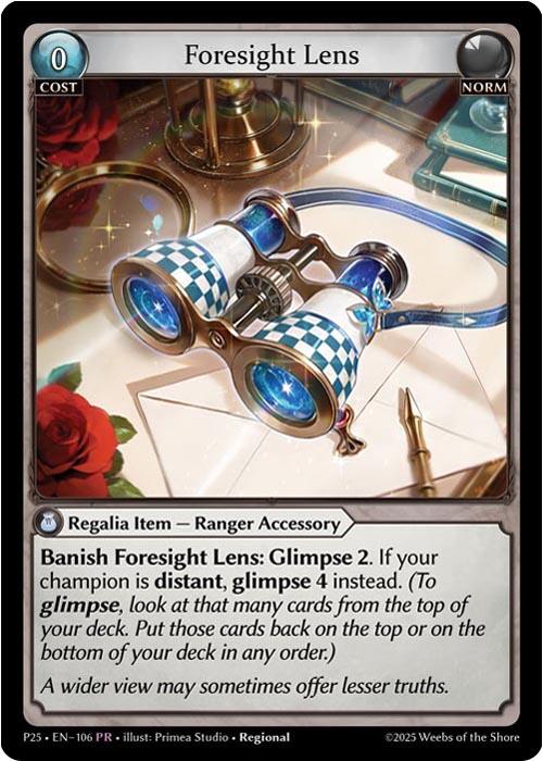 Foresight Lens (106) [Promotional Cards]