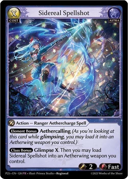 Sidereal Spellshot (128) [Promotional Cards]