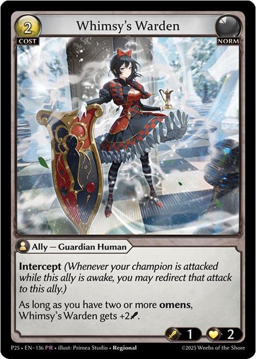 Whimsy's Warden (136) [Promotional Cards]