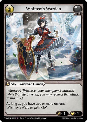 Whimsy's Warden (136) [Promotional Cards]