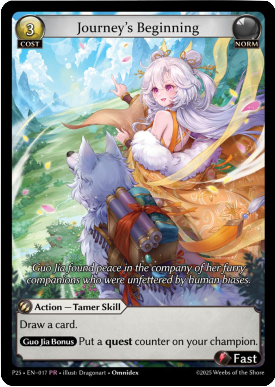 Journey's Beginning (17) [Promotional Cards]