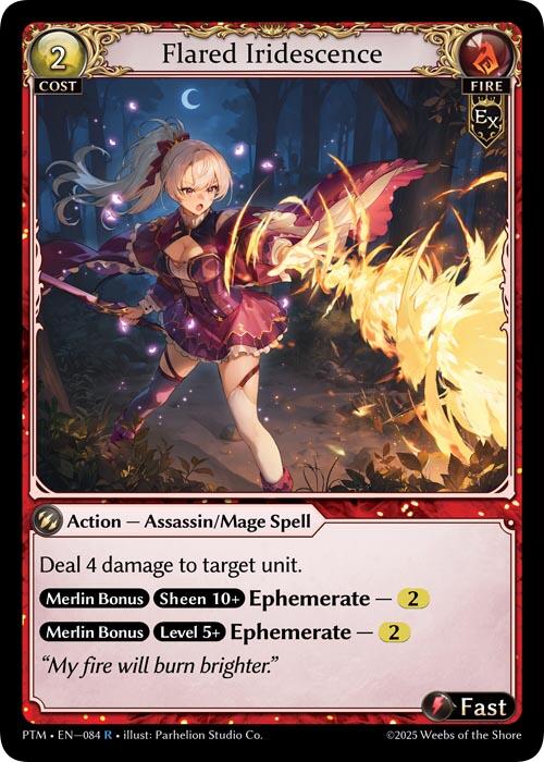 Flared Iridescence (084) [Phantom Monarchs]