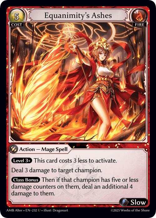 Equanimity's Ashes (232) [Mortal Ambition Alter Edition]