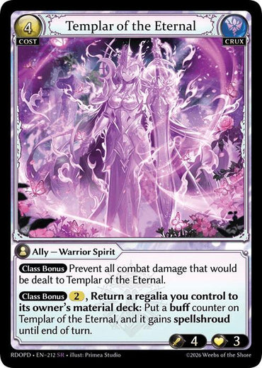 Templar of the Eternal (212) [Radiant Origins: Pantheon]