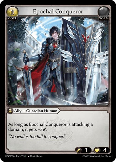 Epochal Conqueror (059) [Radiant Origins: Pantheon]