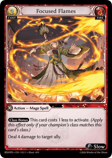 Focused Flames (133) [Radiant Origins: Pantheon]