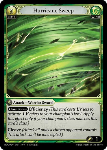Hurricane Sweep (170) [Radiant Origins: Pantheon]