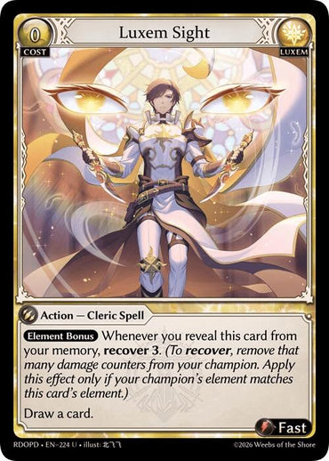 Luxem Sight (224) [Radiant Origins: Pantheon]