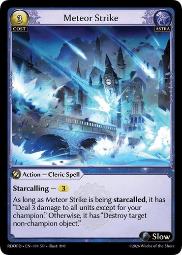 Meteor Strike (191) [Radiant Origins: Pantheon]