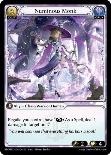 Numinous Monk (204) [Radiant Origins: Pantheon]
