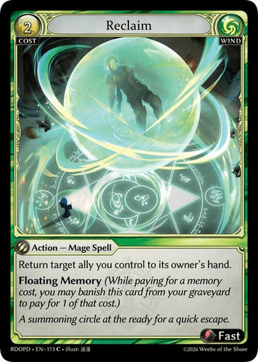 Reclaim (173) [Radiant Origins: Pantheon]
