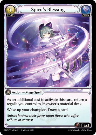 Spirit's Blessing (211) [Radiant Origins: Pantheon]