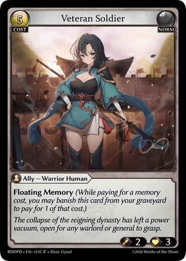 Veteran Soldier (121C) [Radiant Origins: Pantheon]