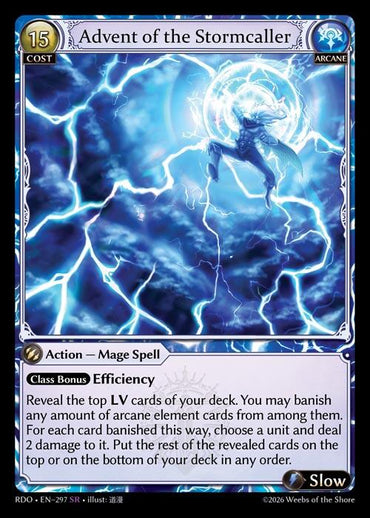 Advent of the Stormcaller (297) [Radiant Origins]