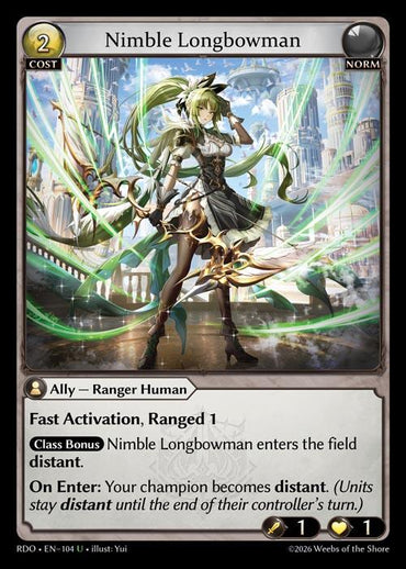 Nimble Longbowman (104) [Radiant Origins]