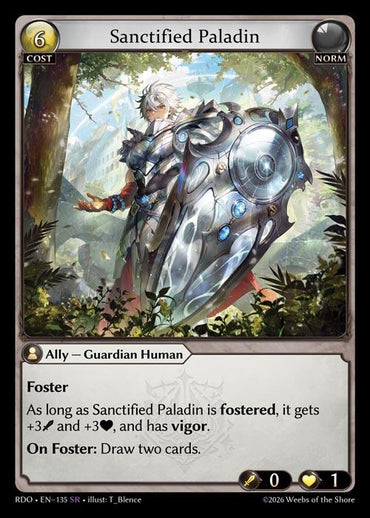 Sanctified Paladin (135) [Radiant Origins]