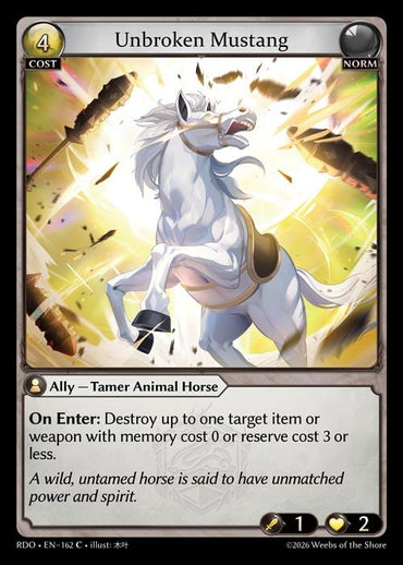 Unbroken Mustang (162) [Radiant Origins]