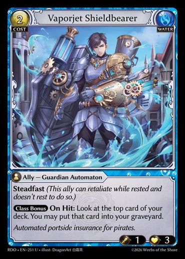 Vaporjet Shieldbearer (251) [Radiant Origins]