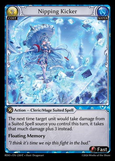Nipping Kicker (Curio Foil) (238) [Radiant Origins]